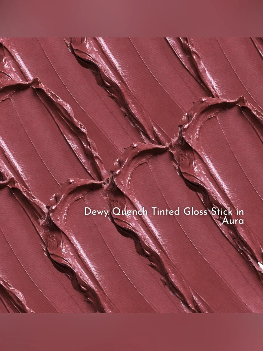 ATHR Beauty Dewy Quench Tinted Gloss Stick - in Aura (Mauve- Brown)